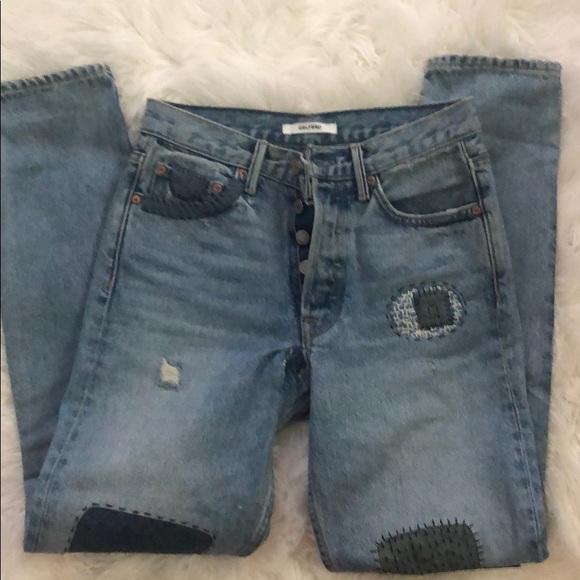 GRLFRND Karolina patch jeans - Picture 2 of 4